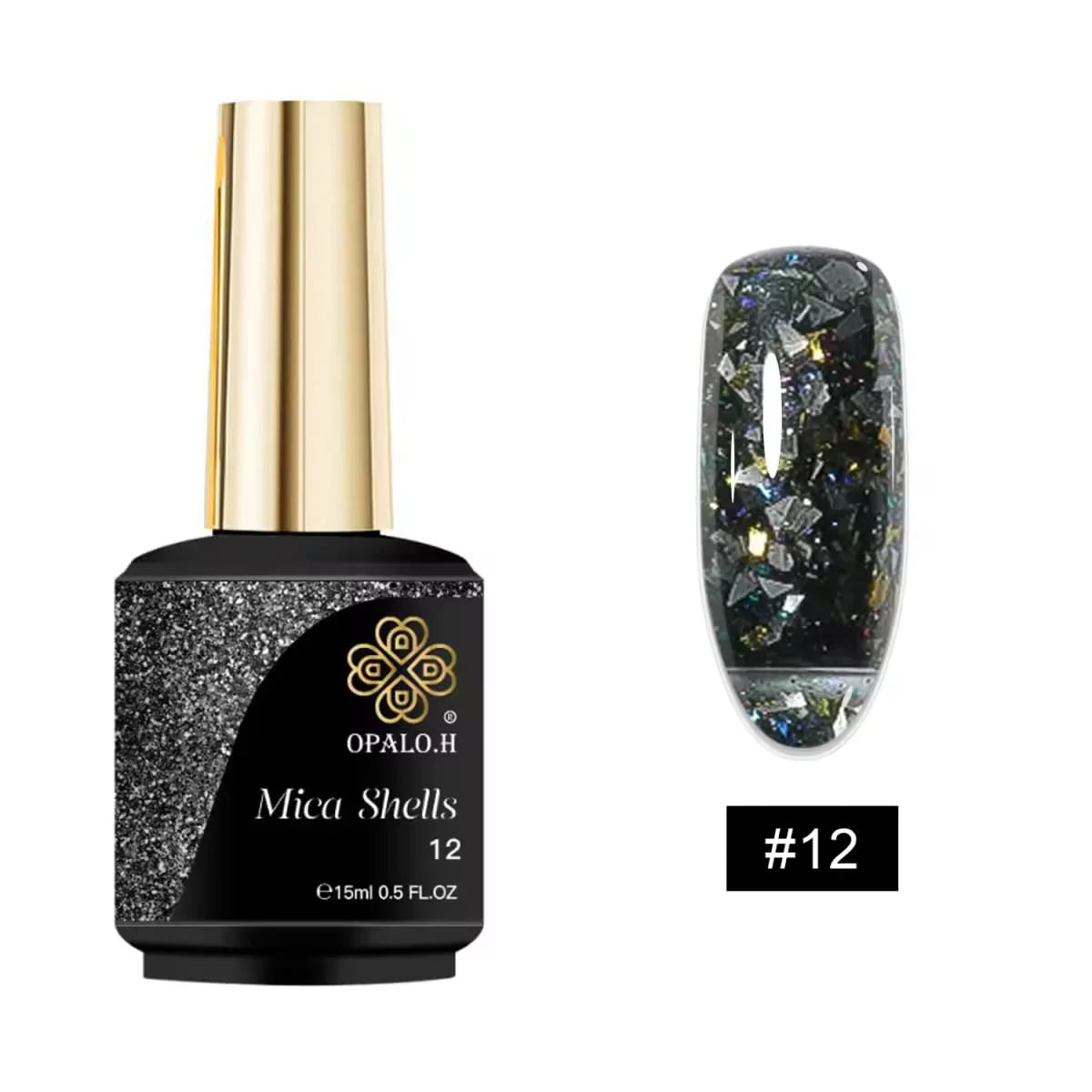Mica Shells Gel Polish Opalo.H 15 ML