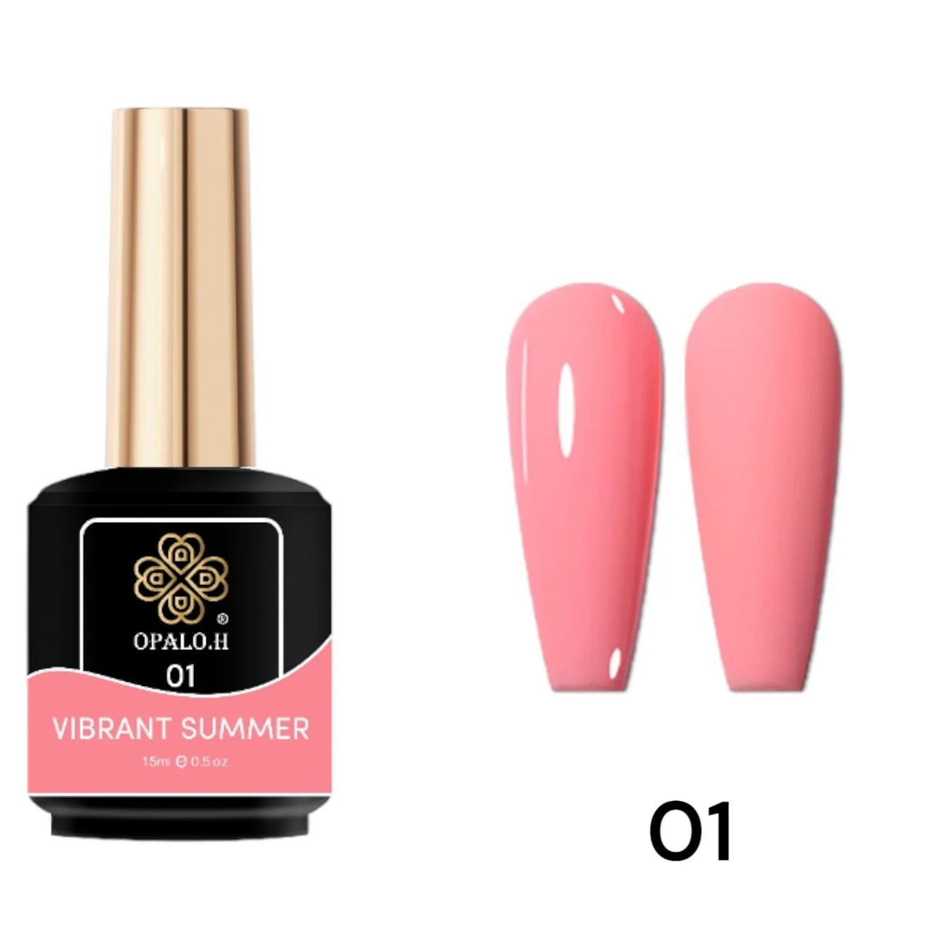 Vibrant Summer Gel Polish Opalo.H 15ml