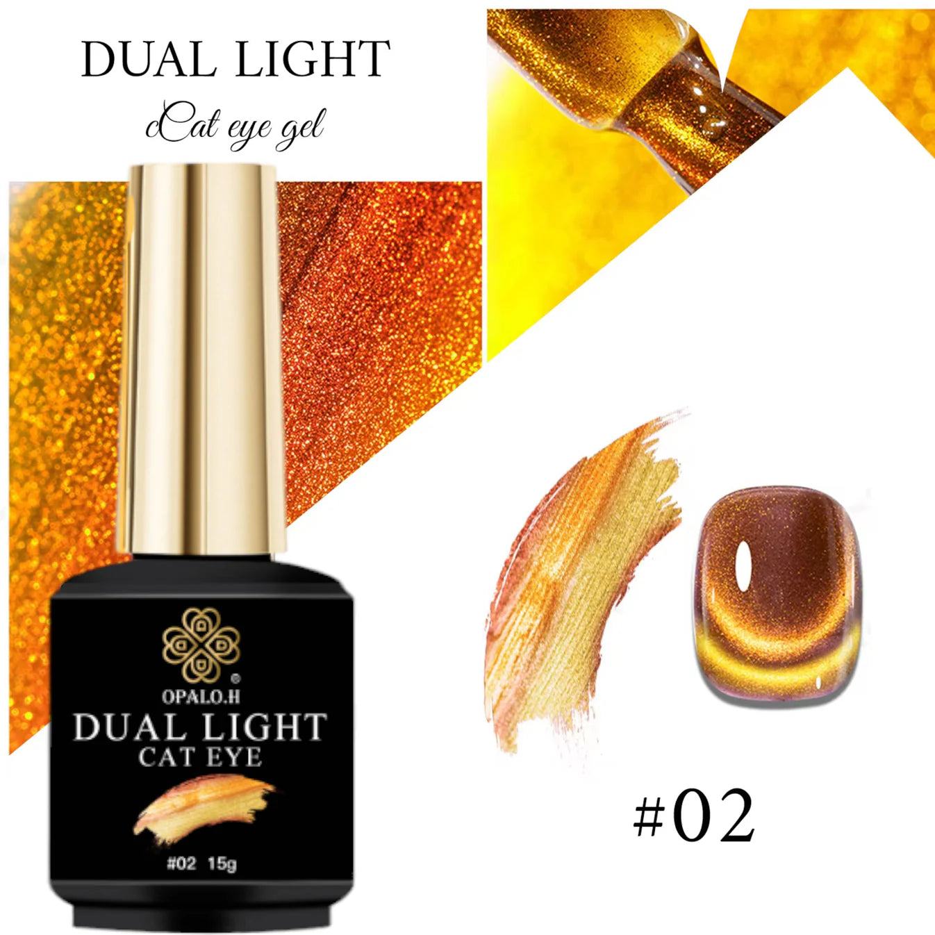Dual Light Cat Eye Opalo.H 15ml