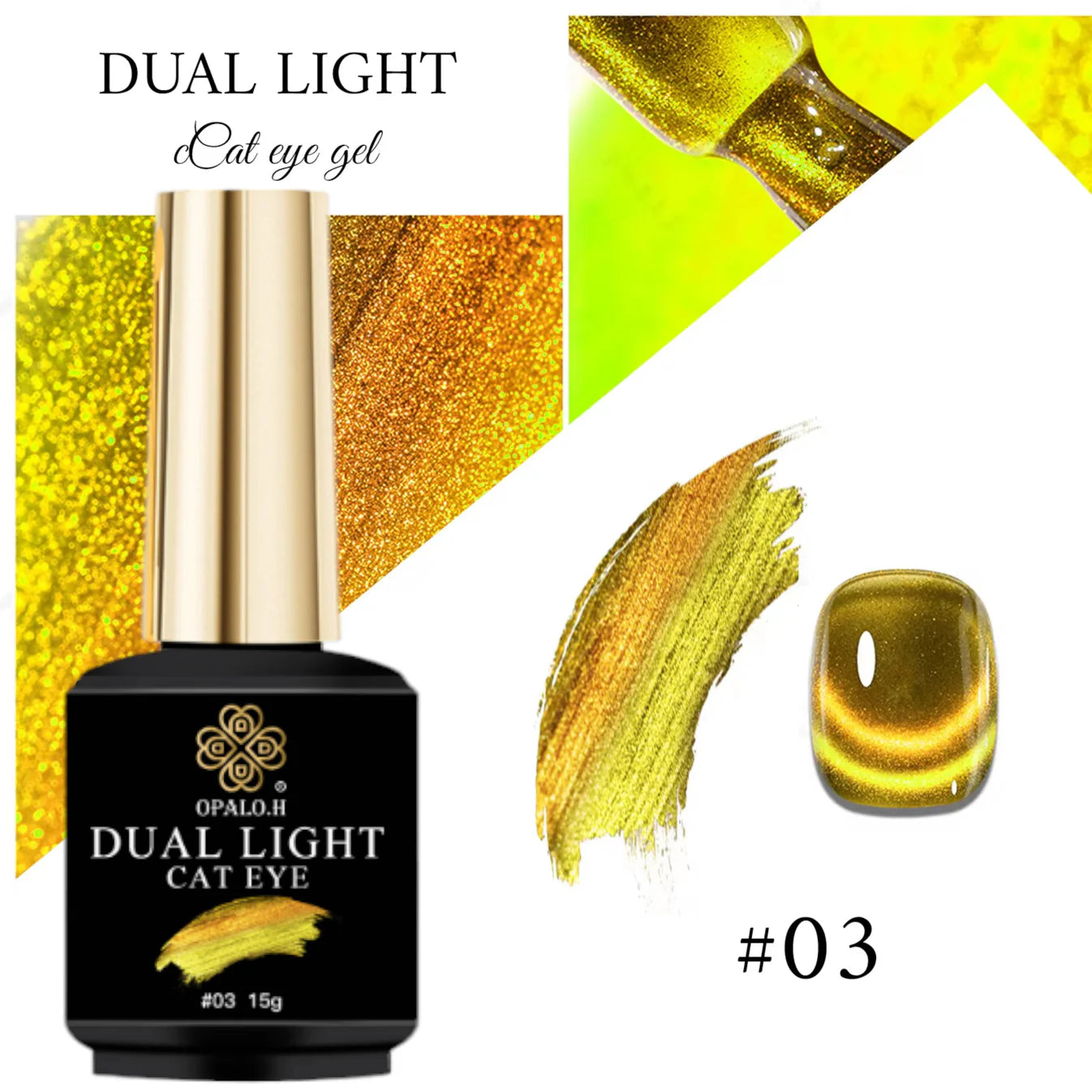 Dual Light Cat Eye Opalo.H 15ml