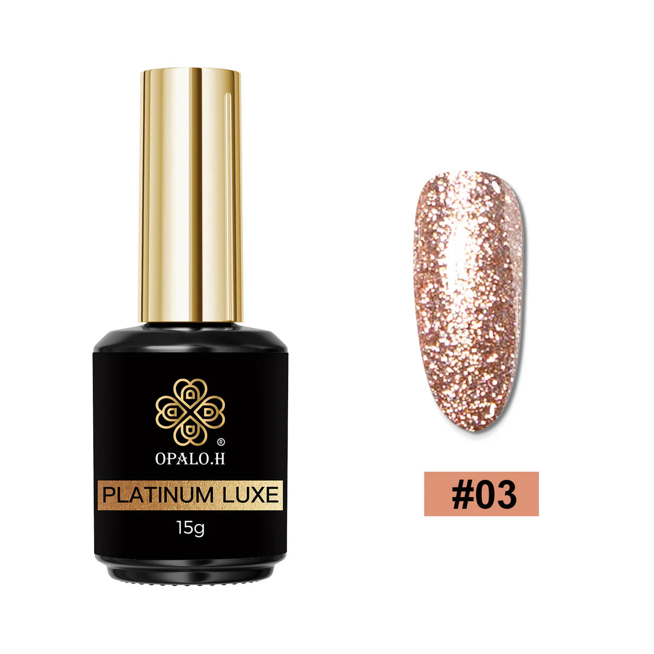 Platinium Luxe Gel Polish Opalo.H 15ml