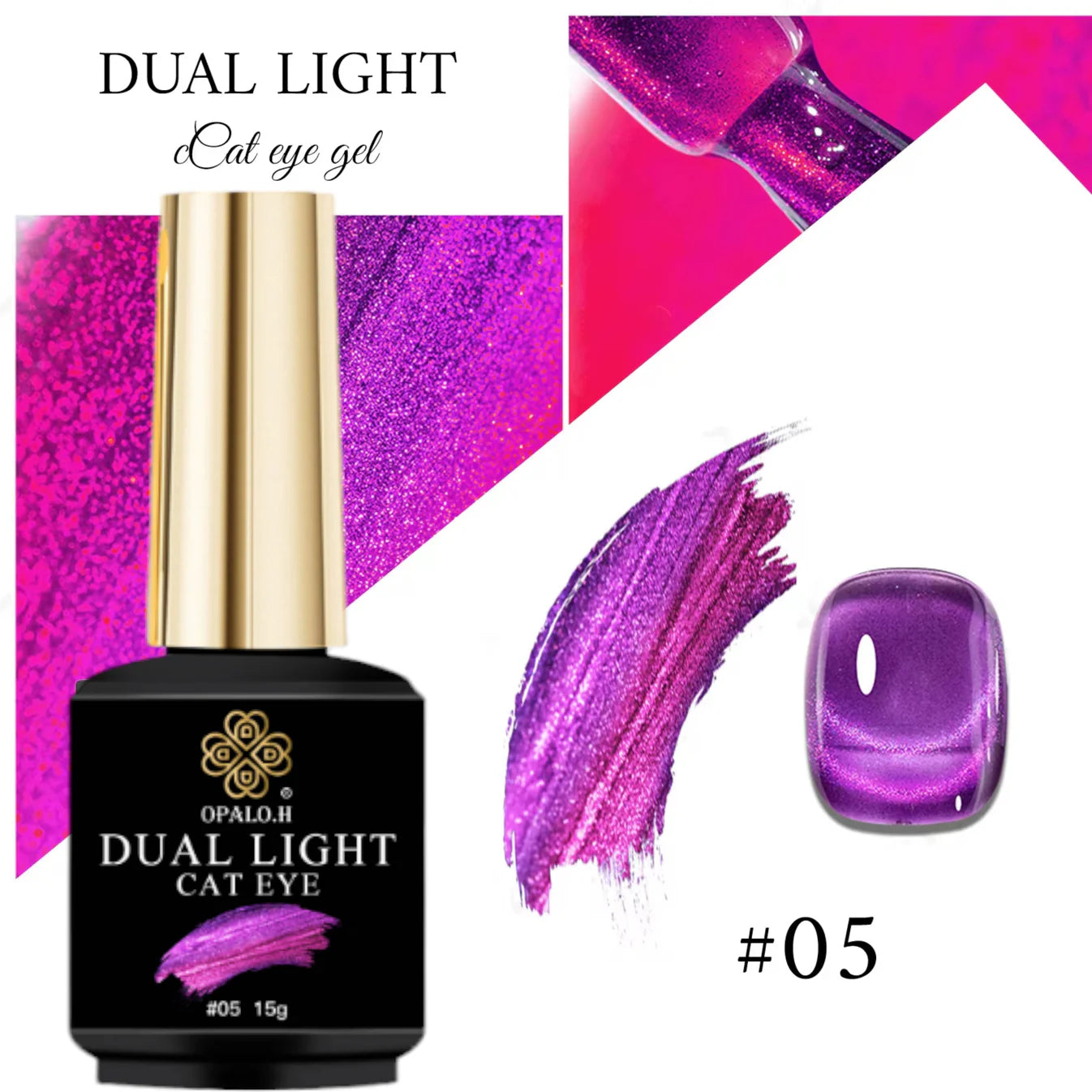 Dual Light Cat Eye Opalo.H 15ml