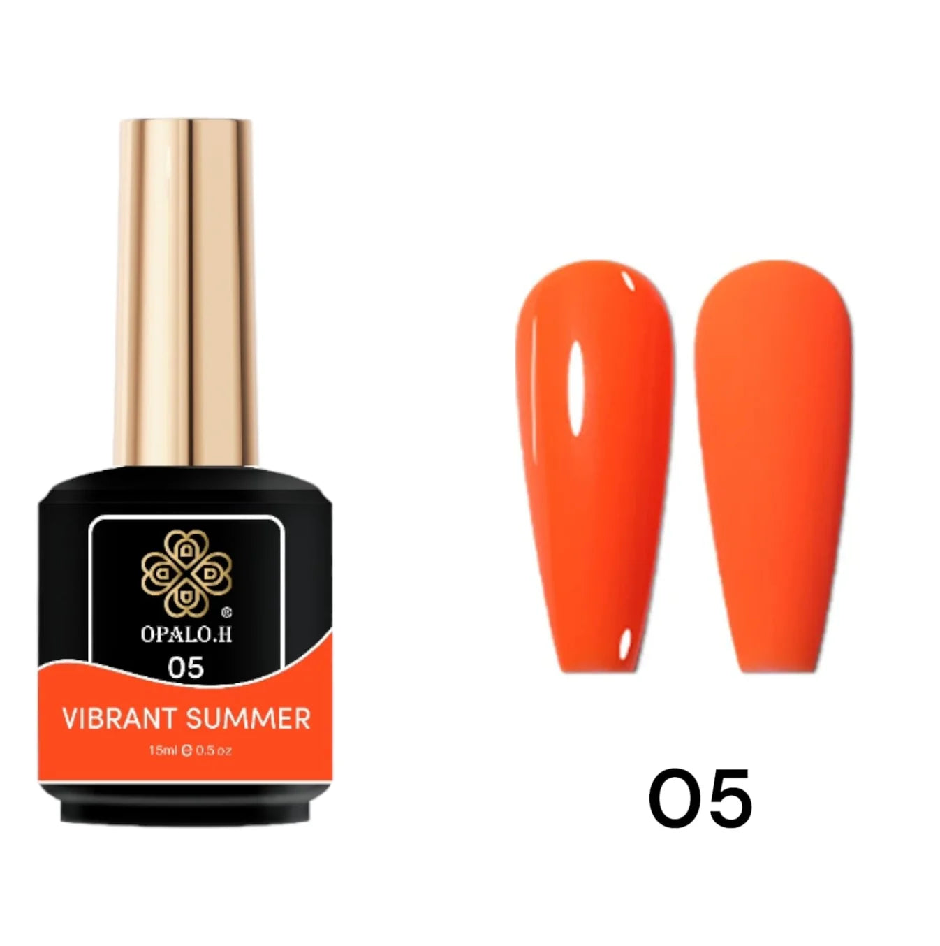 Vibrant Summer Gel Polish Opalo.H 15ml