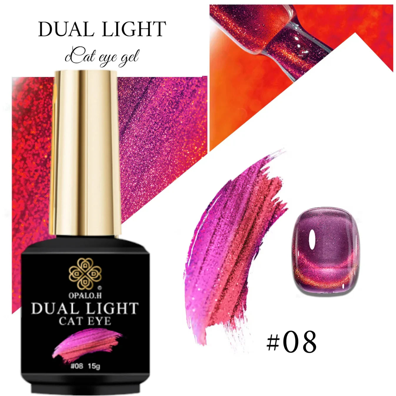 Dual Light Cat Eye Opalo.H 15ml