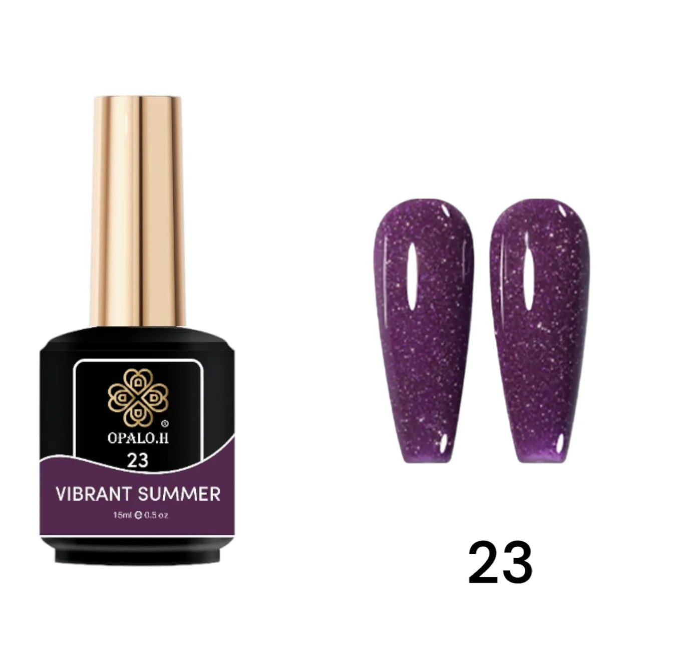 Vibrant Summer Gel Polish Opalo.H 15ml