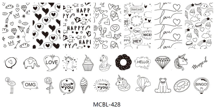 Placas de Stamping Opalo.H