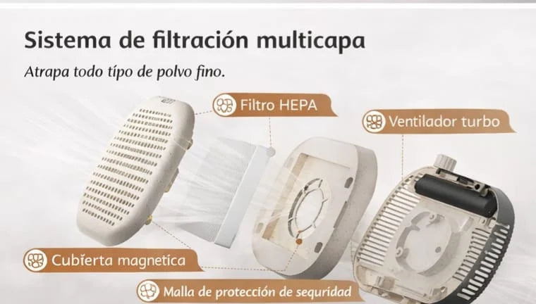 Colector de Polvo  ALT207S ALTIUS