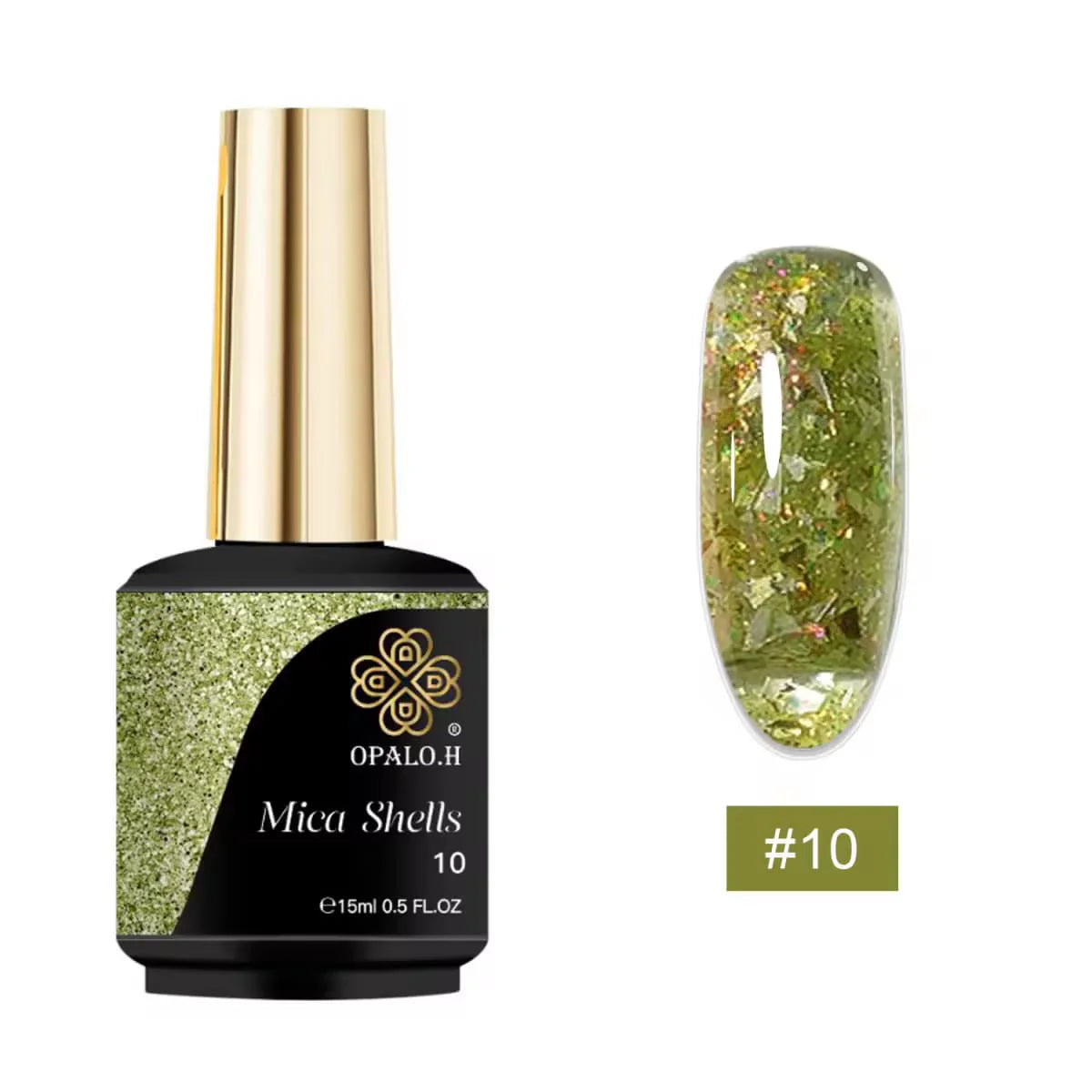 Mica Shells Gel Polish Opalo.H 15 ML
