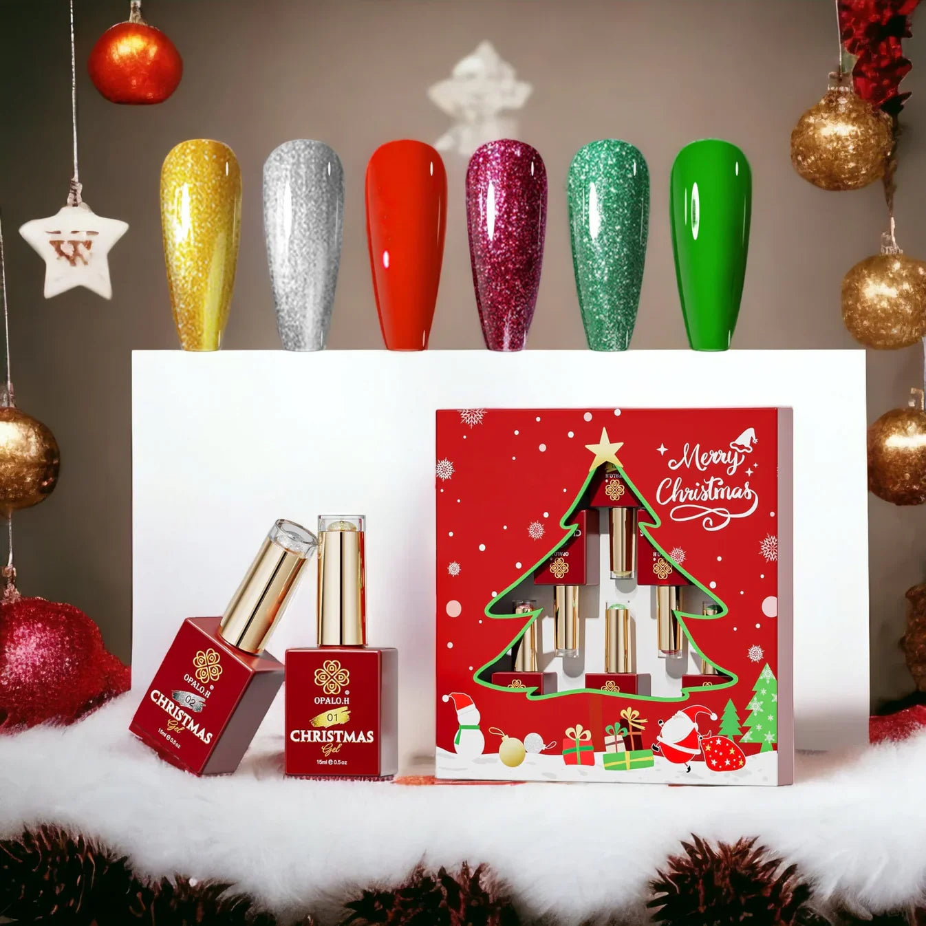Christmas Gel Polish Opalo.H 15ml